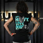 Polera Oversize Sleeveless Lift and Dogs - Negro