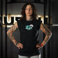 Polera Oversize Sleeveless Lift and Dogs - Negro