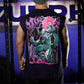 Polera Oversize Sleeveless CRUELTY - Purple Storm