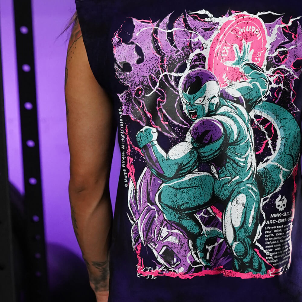 Polera Oversize Sleeveless CRUELTY - Purple Storm