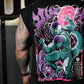 Polera Oversize Sleeveless CRUELTY - Negro