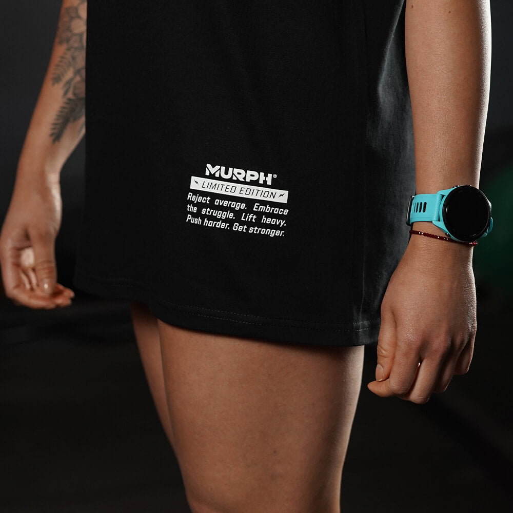 Polera Oversize Sleeveless FUCK NORMAL - Negro