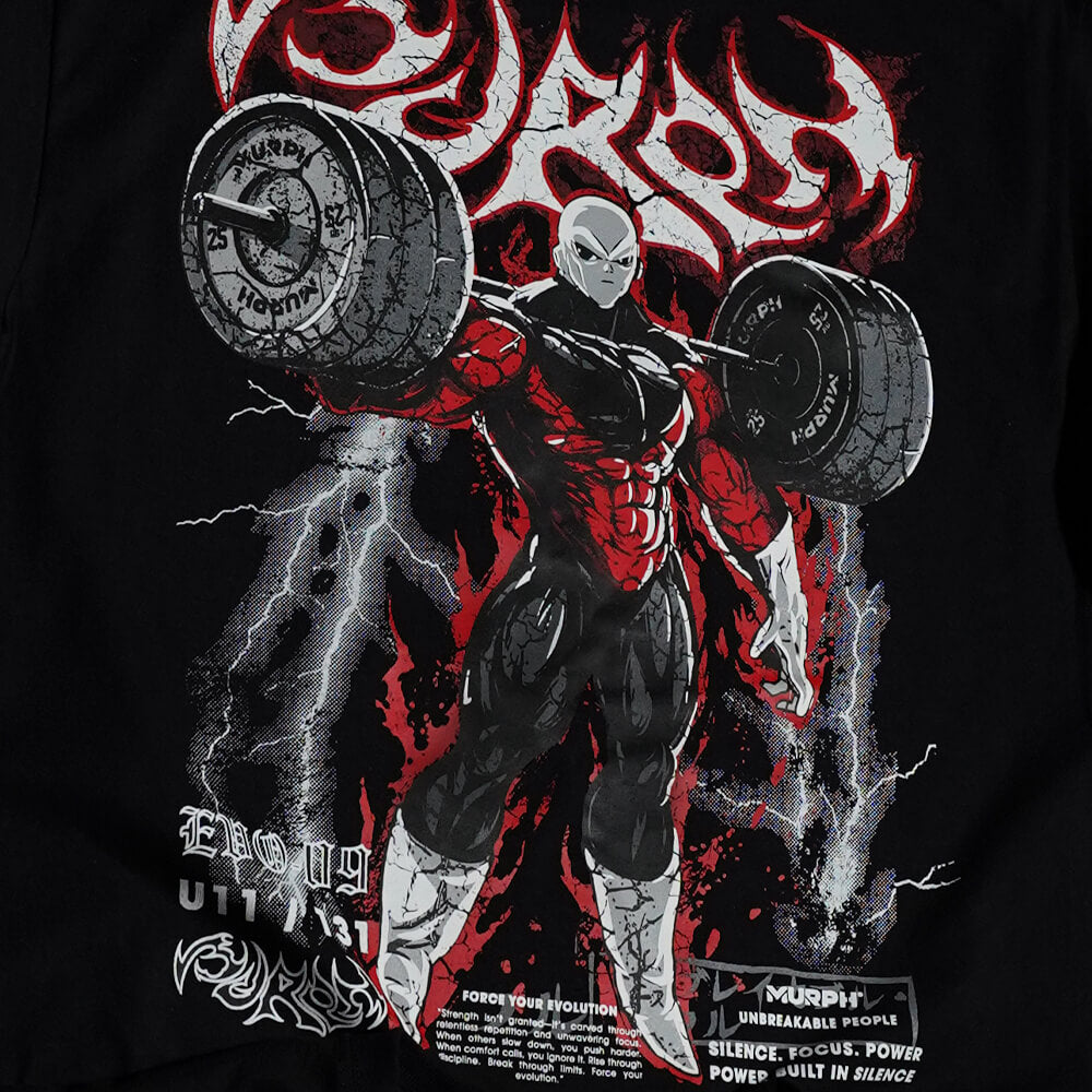 Polera Oversize Sleeveless Gymren - Negro