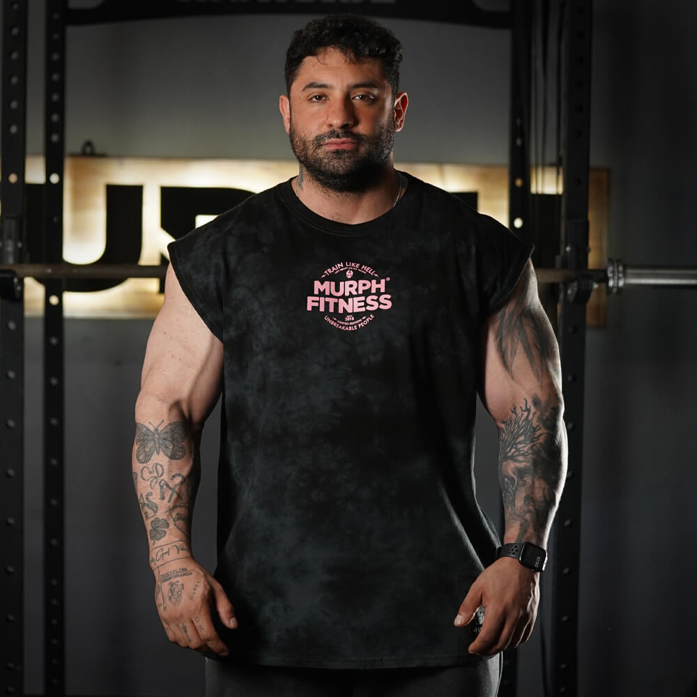 Polera Oversize Sleeveless Hell - Black Storm