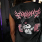 Polera Oversize Sleeveless KuroFit - Black Storm