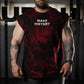 Polera Oversize Sleeveless Make History - Red Storm