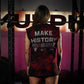 Polera Oversize Sleeveless Make History - Red Storm