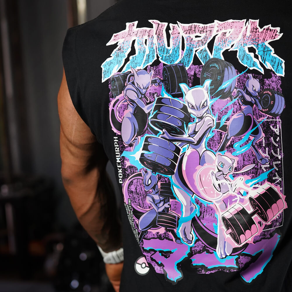 Polera Oversize Sleeveless MewTough - Negro