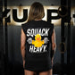 Polera Oversize Sleeveless SQUACK HEAVY - Negro