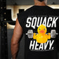Polera Oversize Sleeveless SQUACK HEAVY - Negro