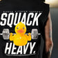 Polera Oversize Sleeveless SQUACK HEAVY - Negro