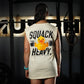 Polera Oversize Sleeveless SQUACK HEAVY - Sweet cream