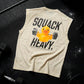 Polera Oversize Sleeveless SQUACK HEAVY - Sweet cream