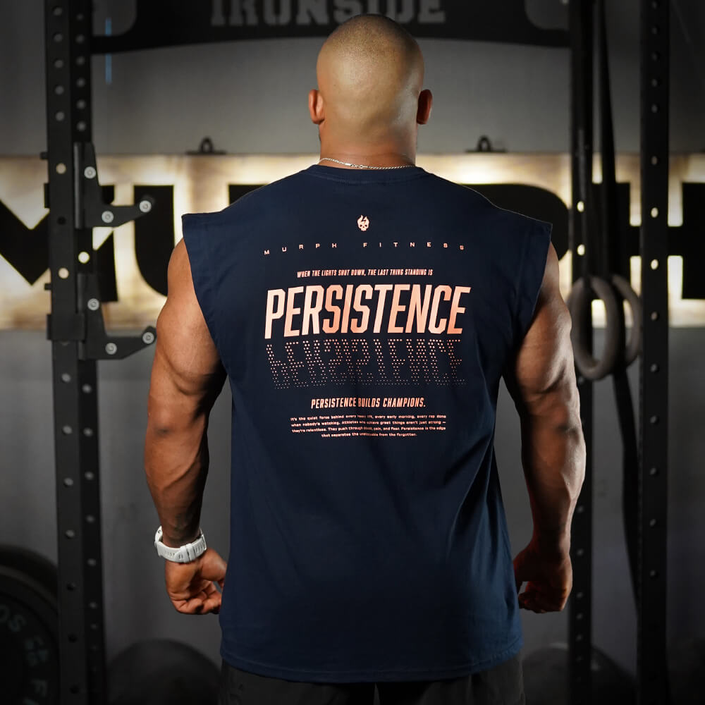 Polera Oversize Sleeveless PERSISTENCE - Navy