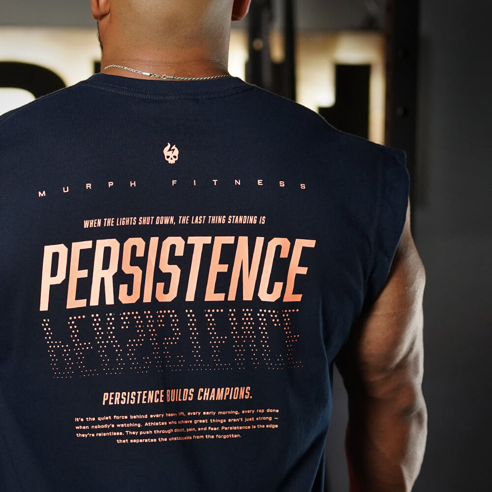 Polera Oversize Sleeveless PERSISTENCE - Navy