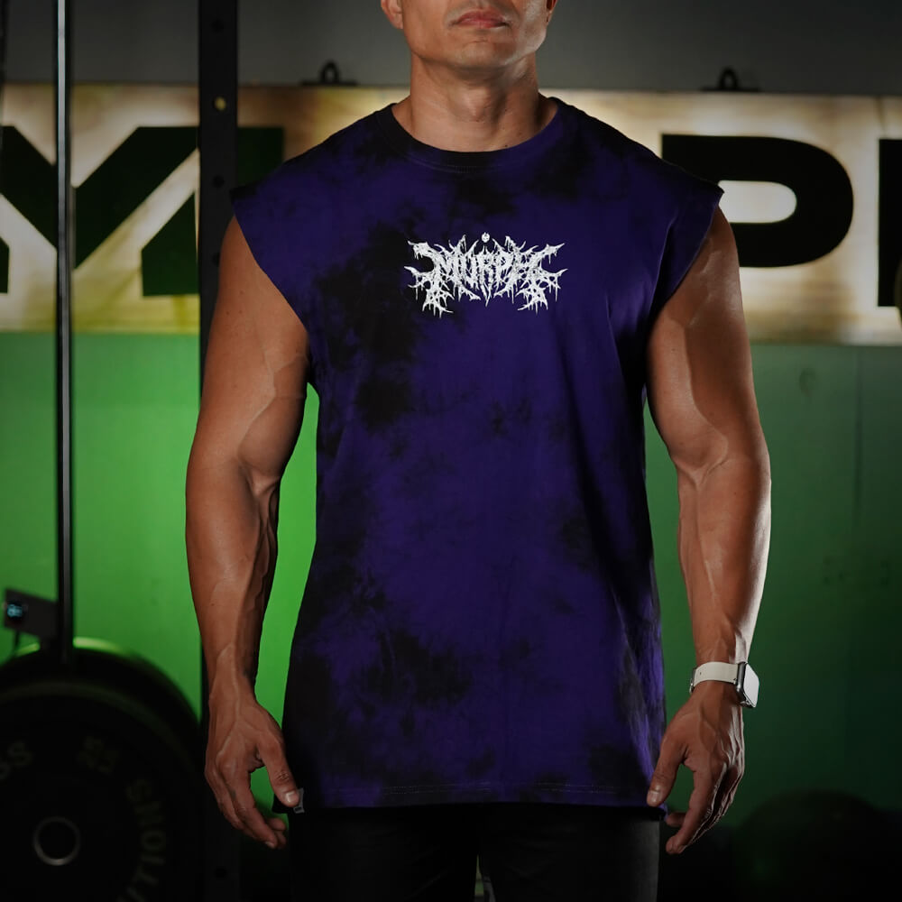 Polera Oversize Sleeveless The Master - Purple Storm