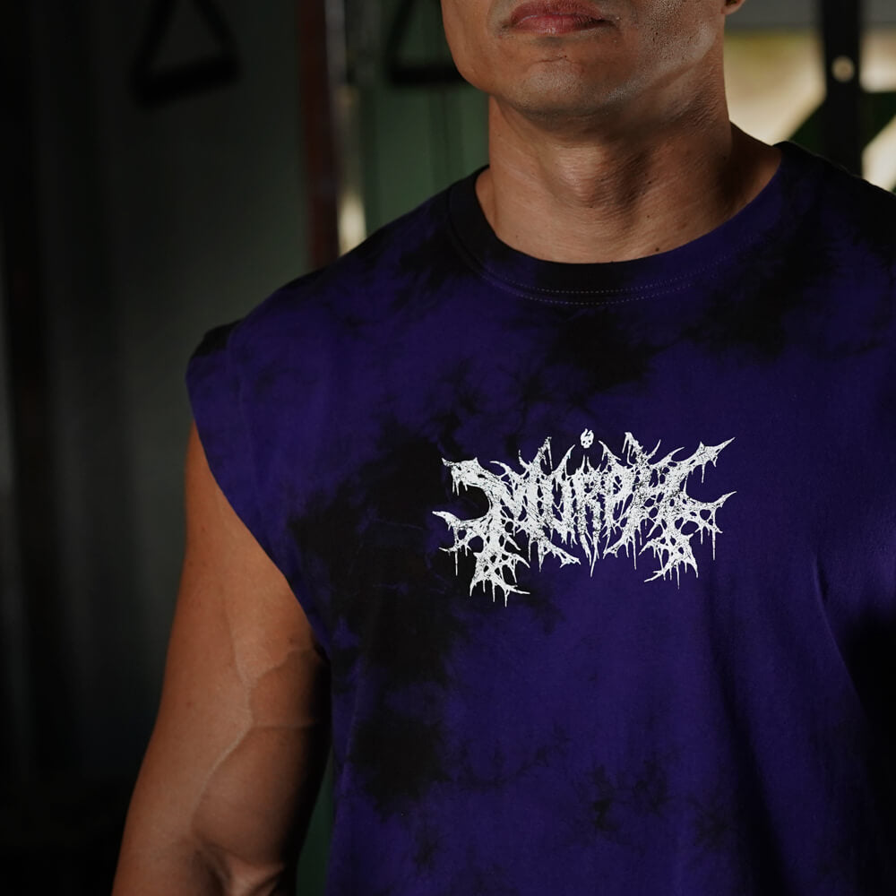 Polera Oversize Sleeveless The Master - Purple Storm