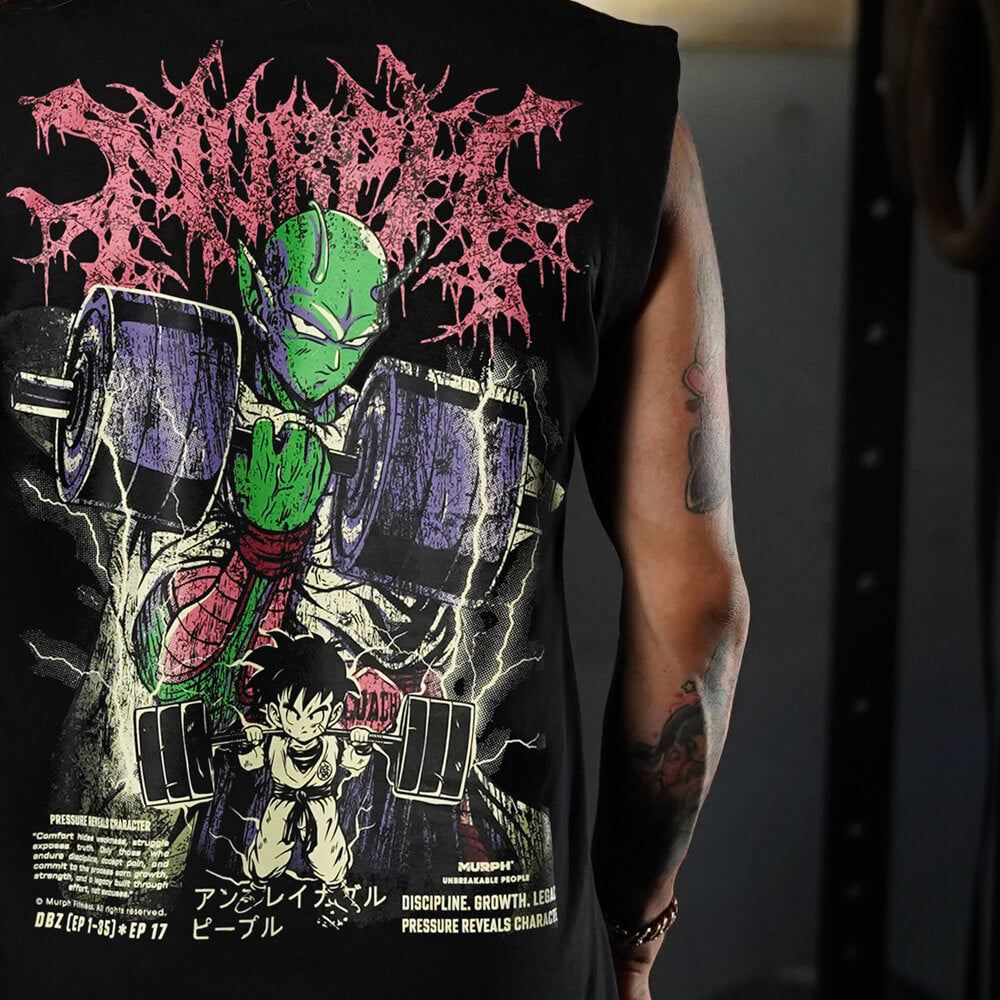 Polera Oversize Sleeveless The Master - Negro