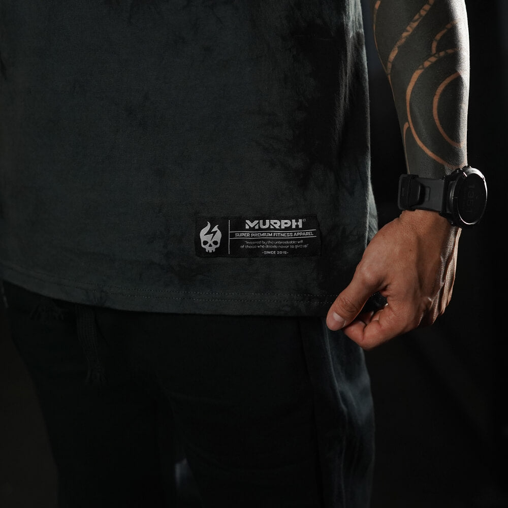 Polera Oversize Sleeveless Skull logo - Black Storm