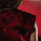 Polera Oversize Sleeveless Skull logo - Red Storm