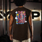 Polera Oversize Sleeveless Smile - Chocolate