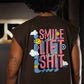 Polera Oversize Sleeveless Smile - Chocolate