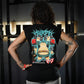 Polera Oversize Sleeveless SPORTLAX - Negro