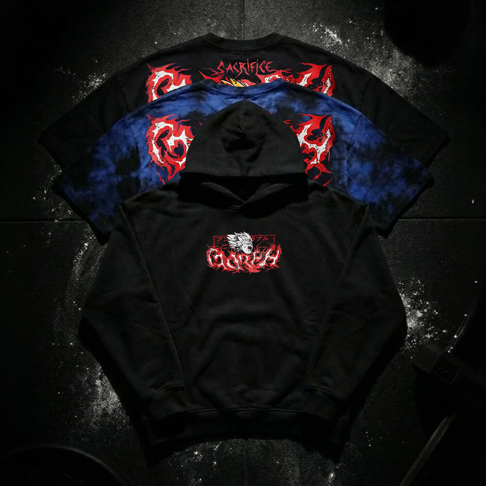 Polera Oversize ICON Sacrifice - Negro