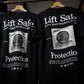 Polera Oversize LIFT SAFE - Negro
