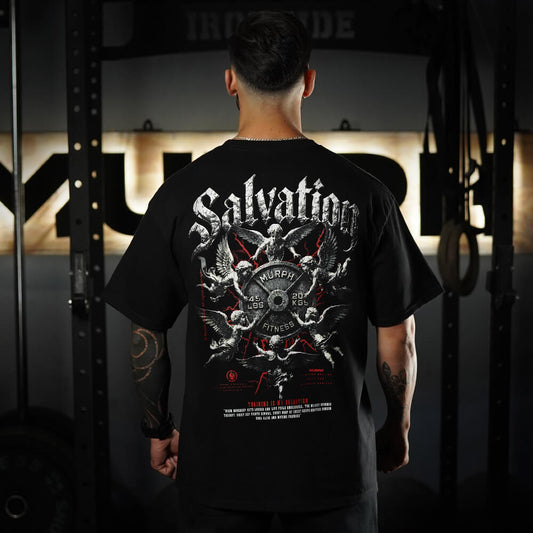 Polera Oversize SALVATION - Negro