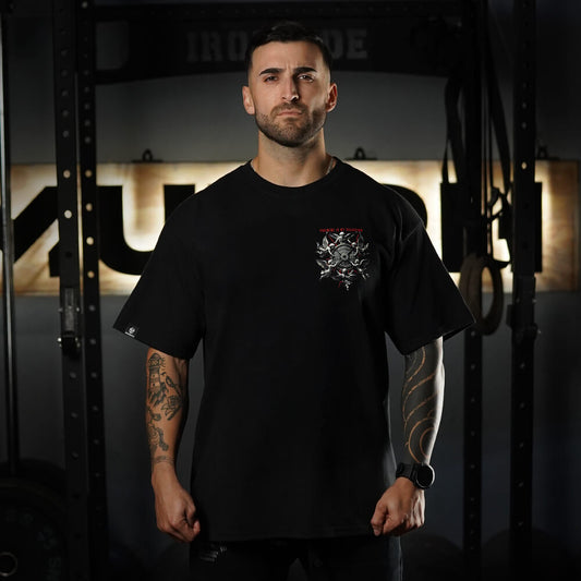 Polera Oversize SALVATION - Negro