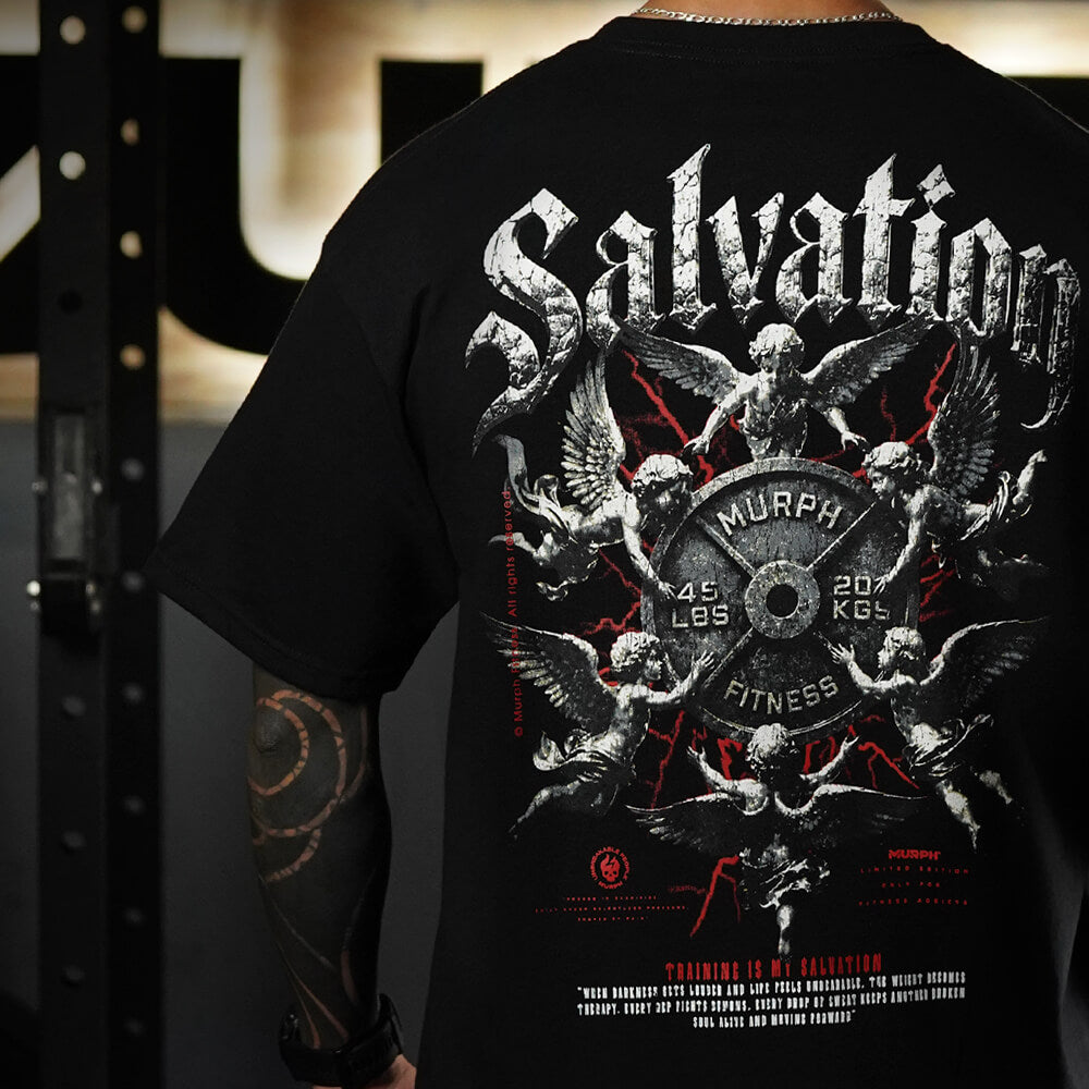Polera Oversize SALVATION - Negro