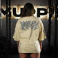 Polera Oversize ICON Sinister Logo - Sweet Cream