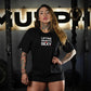Polera Oversize Lifting Weights Is SEXY - Negro