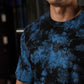 Polera Oversize Skull logo - Blue Storm