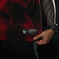 Polera Oversize Skull logo - Red Storm