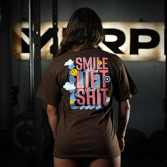 Polera Oversize Smile - Chocolate