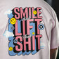 Polera Oversize Smile - Pink