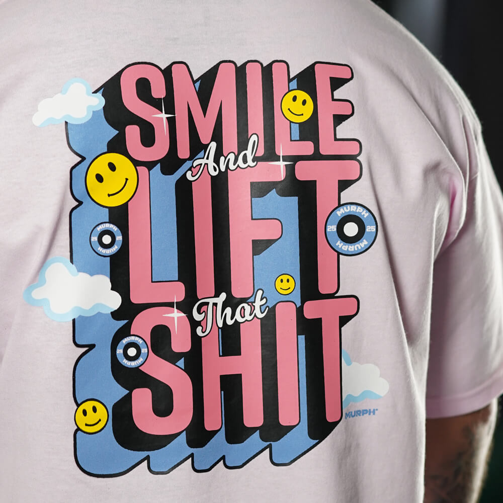 Polera Oversize Smile - Pink