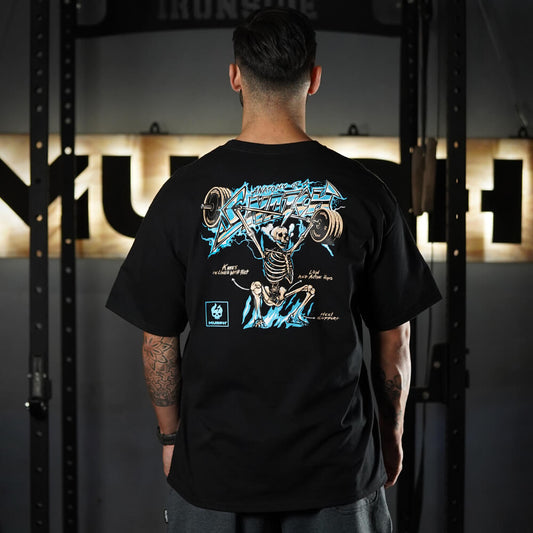 Polera Oversize Anatomy of Snatch - Negro