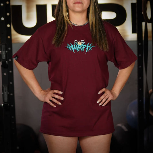 Polera Oversize SPORTLAX - Burdeo