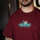 Polera Oversize SPORTLAX - Burdeo