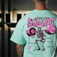 Oversize PRO Anatomy of Squat - Mint
