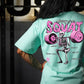 Oversize PRO Anatomy of Squat - Mint