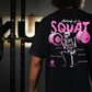 Oversize PRO Anatomy of Squat - Negro