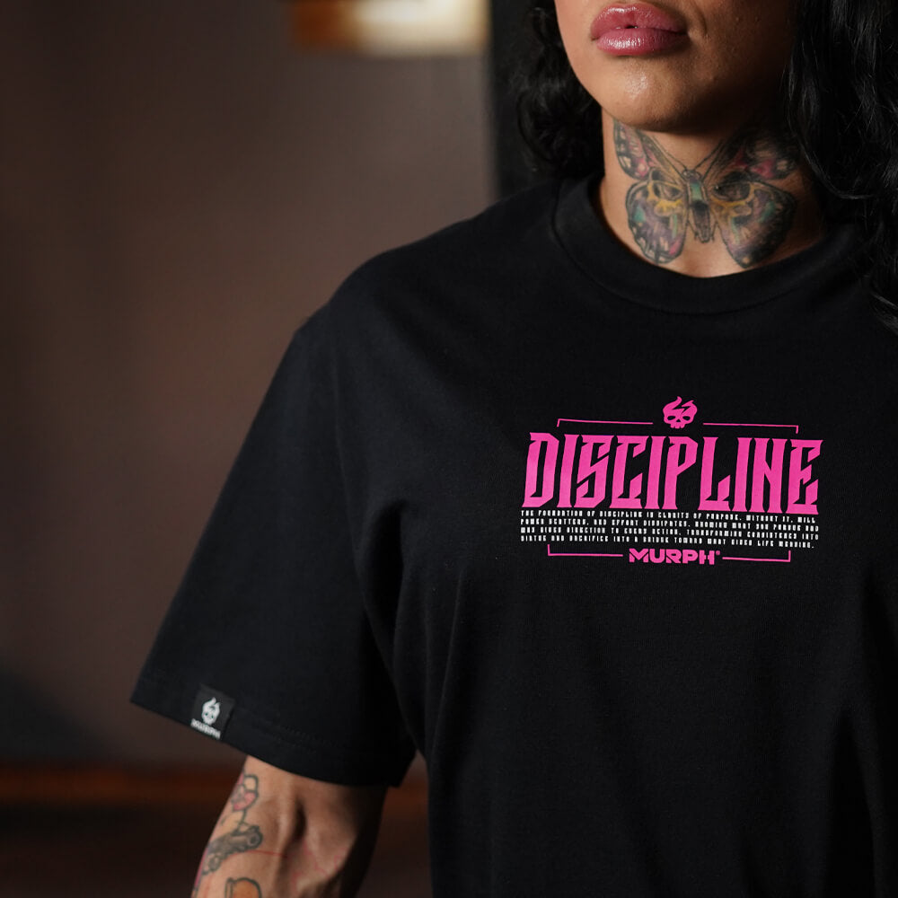 Polera Oversize PRO Stoic Discipline - Negro