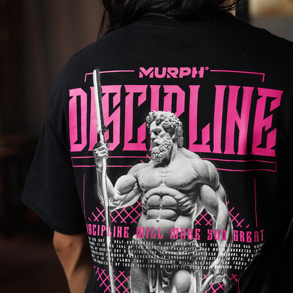 Polera Oversize PRO Stoic Discipline - Negro