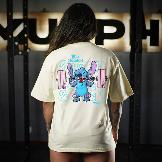 Polera Oversize Lift & Squitch - Sweet Cream