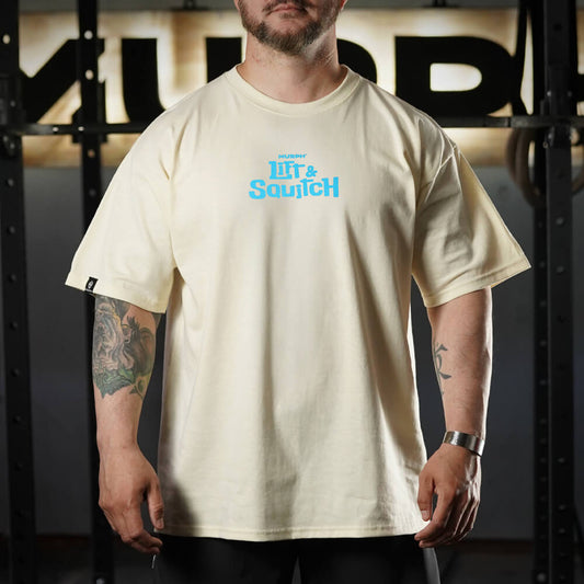 Polera Oversize Lift & Squitch - Sweet Cream
