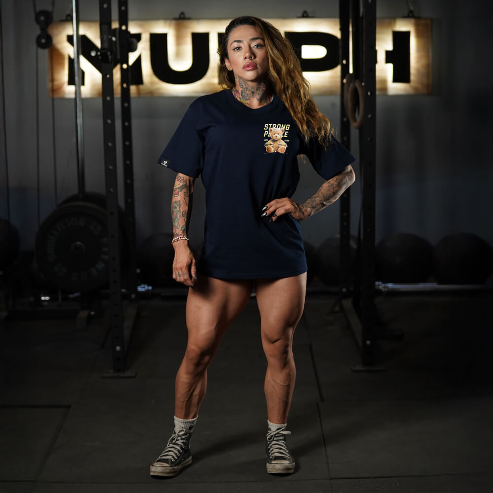 Polera Oversize TEDDY BEAST - Navy